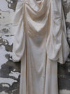 Mutedance 25 Spring/Summer Silk Puffy Cuff Dress MD-MD25SS32-HOARY MD25SS33